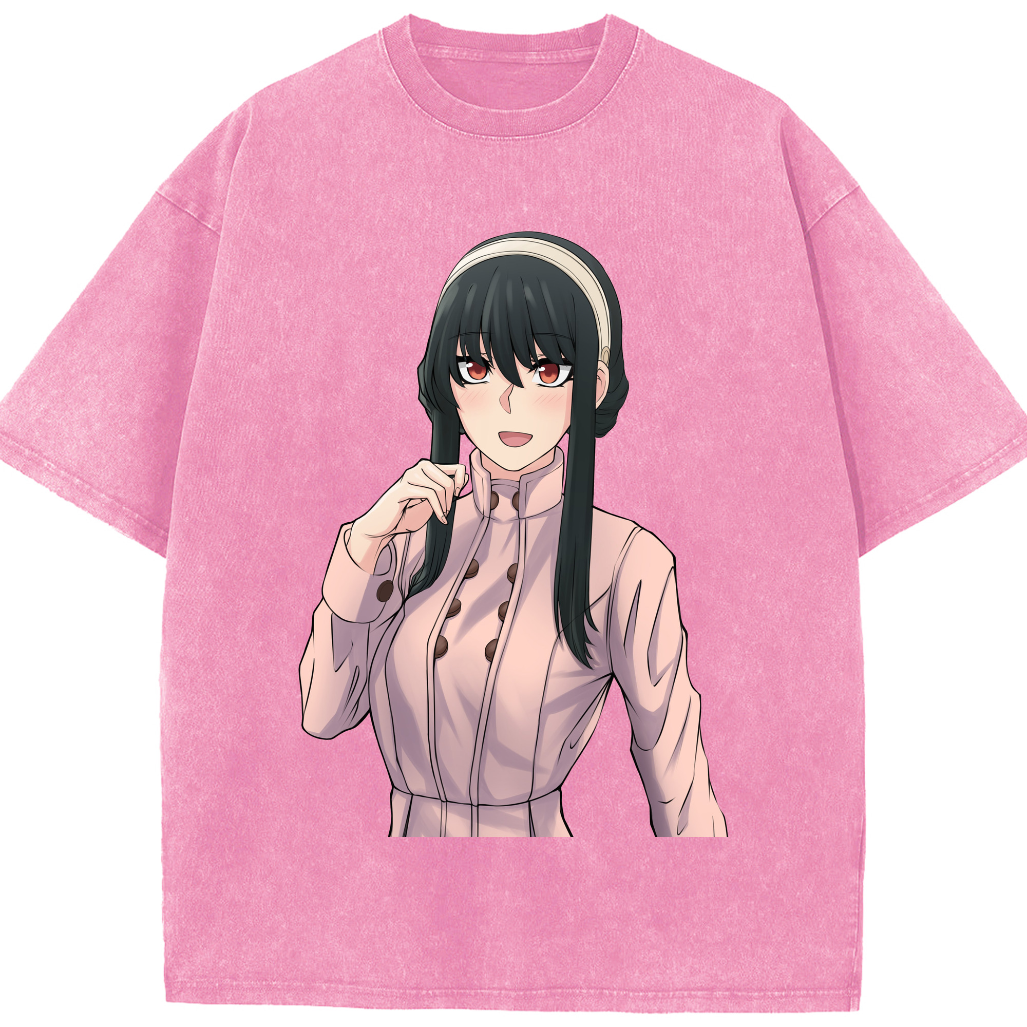 （画像用） SPY×FAMILY间谍家家酒 綿100% ヴィンテージ風 半袖Tシャツ（フロントプリント）